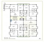 Floor Plan of Avani Estates